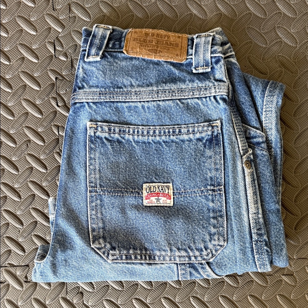 Vintage Old Navy Boys Light Blue Relaxed Denim Jeans
